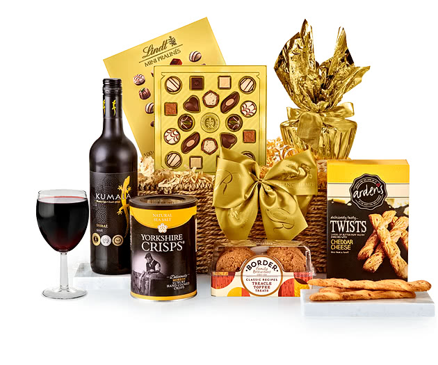 Retirement Kendal Hamper With Red Wine